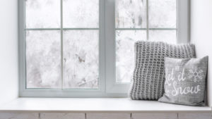 Insulate windows for winter