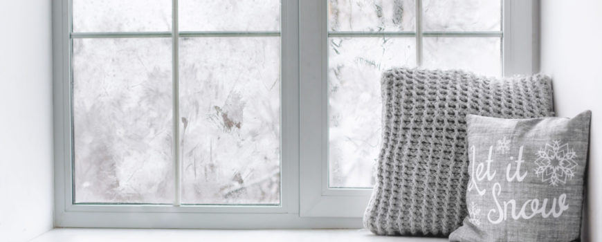 Insulate windows for winter